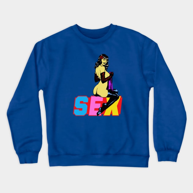 SEXX Crewneck Sweatshirt by theanomalius_merch